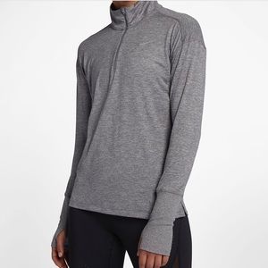 NIKE DRY-FIT HALF-ZIP RUNNING TOP WOMEN